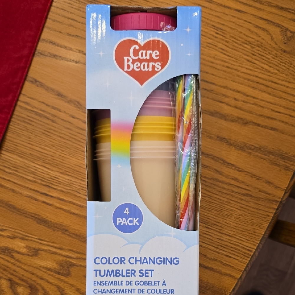 Care Bears Colorful Tumbler Set - 4 Pack